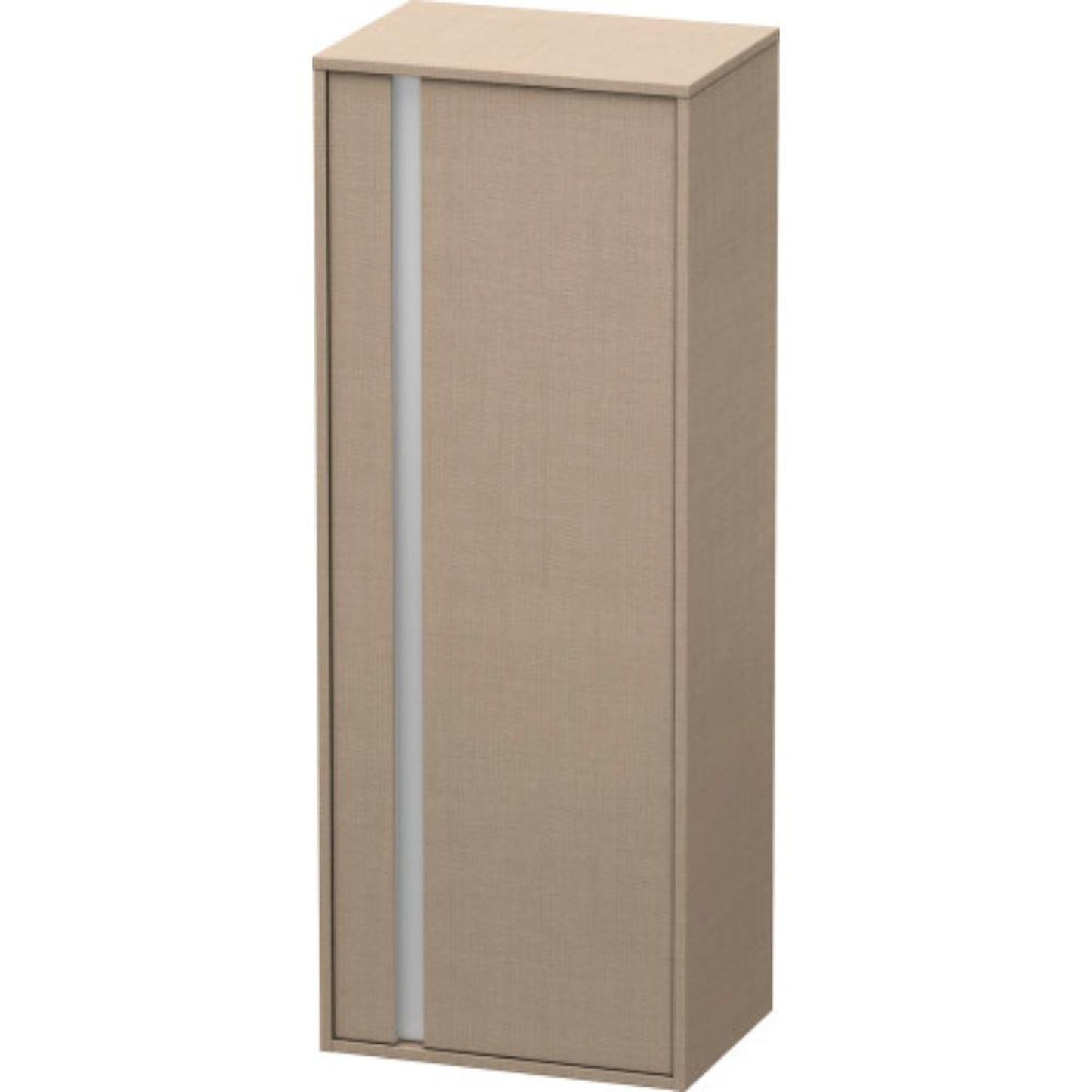 Duravit Ketho 20" x 52" x 14" Tall Cabinet With Right Door in Linen