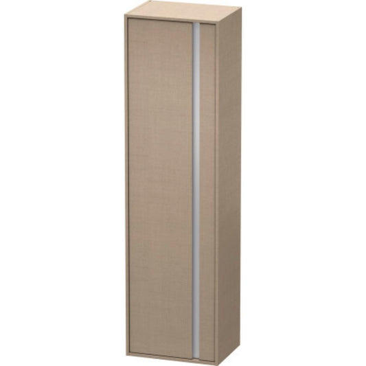 Duravit Ketho 20" x 71" x 14" Tall Cabinet With Left Door in Linen