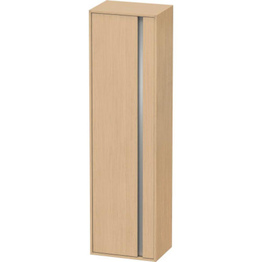 Duravit Ketho 20" x 71" x 14" Tall Cabinet With Left Door in Natural Oak
