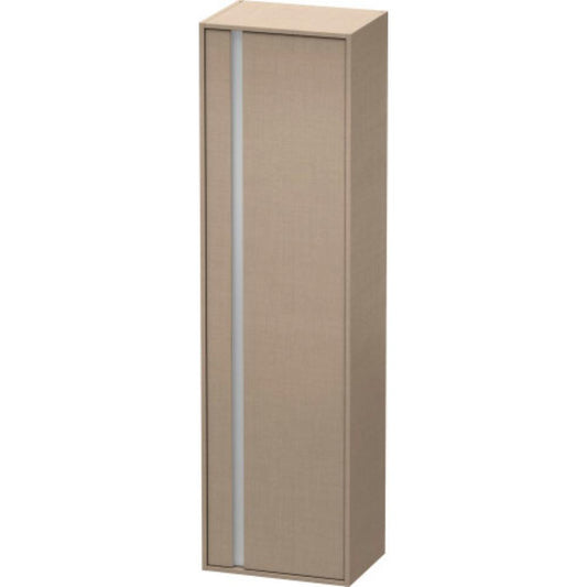 Duravit Ketho 20" x 71" x 14" Tall Cabinet With Right Door in Linen