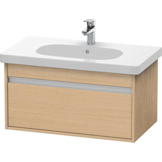 Duravit Ketho 31" x 16" x 18" Wall-Mount Vanity Unit in Natural Oak (KT666703030)