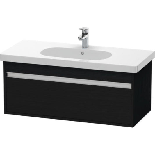 Duravit Ketho 39" x 16" x 18" Wall-Mount Vanity Unit in Oak Black (KT666801616)