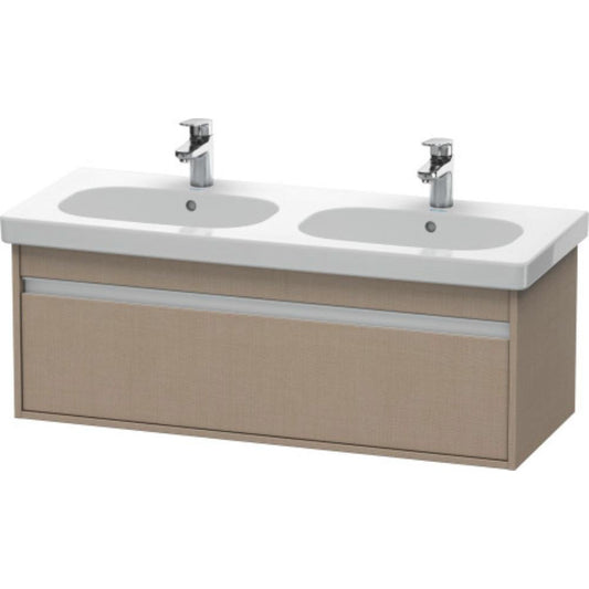 Duravit Ketho 45" x 16" x 18" Wall-Mount Vanity Unit in Linen (KT666907575)