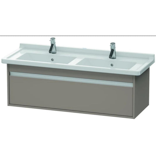 Duravit Ketho 47" x 16" x 18" Wall-Mount Vanity Unit in Linen (KT666607575)