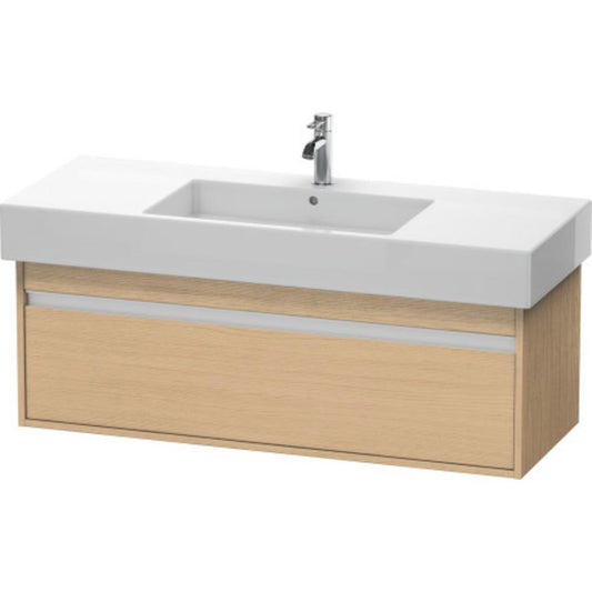 Duravit Ketho 47" x 16" x 18" Wall-Mount Vanity Unit in Natural Oak (KT669203030)