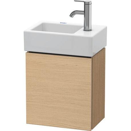 Duravit L-Cube 14" x 16" x 9" Natural Oak One Door Wall-Mount Vanity Unit (LC6293L3030)