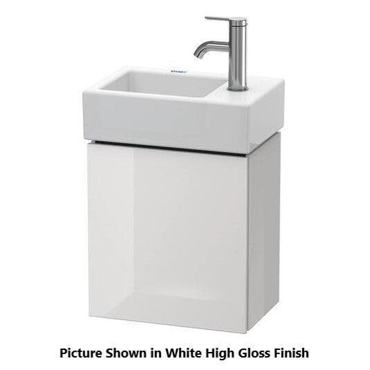 Duravit L-Cube 14" x 16" x 9" Stone Blue One Door Wall-Mount Vanity Unit (LC6293L4747)