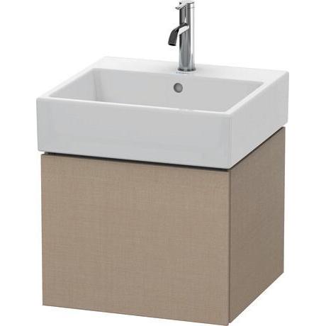 Duravit L-Cube 19" x 16" x 18" Linen One Drawer Wall-Mount Vanity Unit (LC617407575)