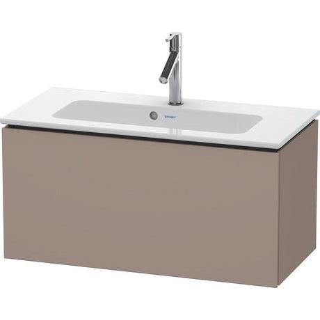 Duravit L-Cube 32" x 16" x 15" Basalt One Drawer Wall-Mount Vanity Unit (LC615704343)