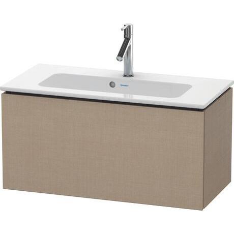 Duravit L-Cube 32" x 16" x 15" Linen One Drawer Wall-Mount Vanity Unit (LC615707575)