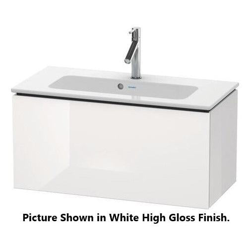 Duravit L-Cube 32" x 16" x 15" Oak Terra One Drawer Wall-Mount Vanity Unit (LC615703535)