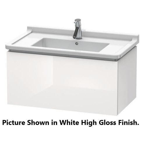 Duravit L-Cube 32" x 16" x 18" Cashmere Oak Wall-Mount Vanity Unit (LC616501111)