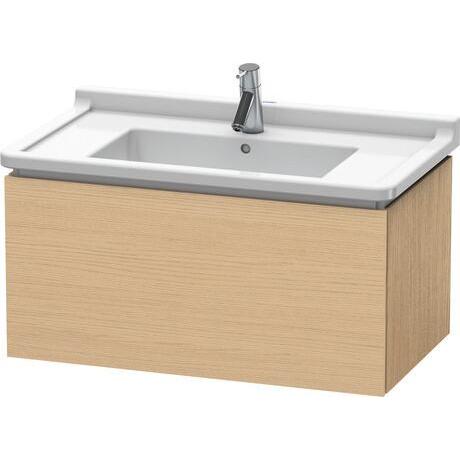 Duravit L-Cube 32" x 16" x 18" Natural Oak Wall-Mount Vanity Unit (LC616503030)