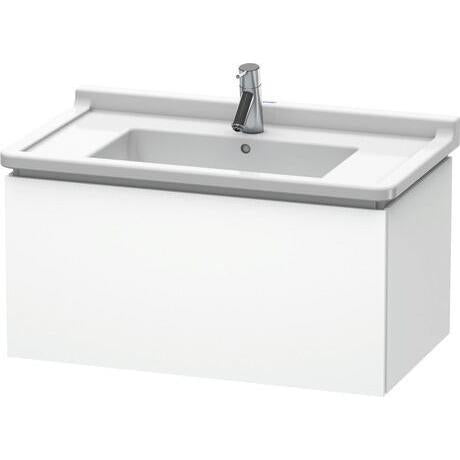 Duravit L-Cube 32" x 16" x 18" White Wall-Mount Vanity Unit (LC616501818)