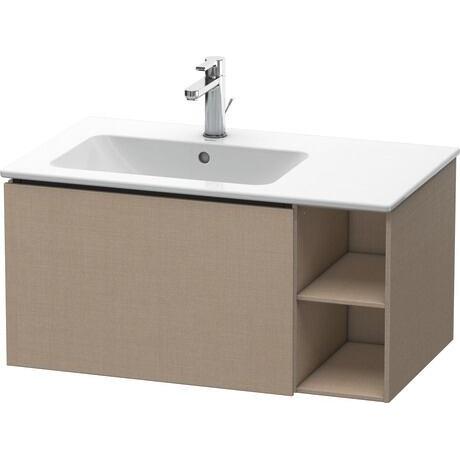 Duravit L-Cube 32" x 16" x 19" Linen One Drawer Wall-Mount Vanity Unit (LC619107575)