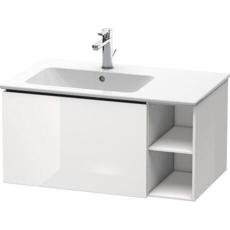 Duravit L-Cube 32" x 16" x 19" White One Drawer Wall-Mount Vanity Unit (LC619102222)