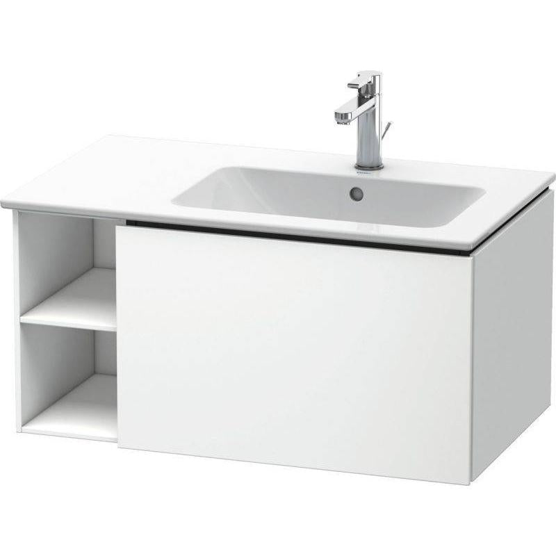 Duravit L-Cube 32" x 16" x 19" White One Drawer Wall-Mount Vanity Unit (LC619201818)