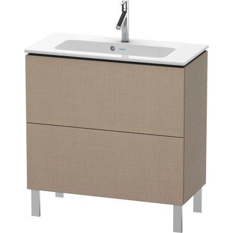 Duravit L-Cube 32" x 28" x 15" Linen Two Drawer Floorstanding Vanity Unit (LC667407575)