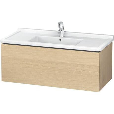 Duravit L-Cube 40" x 16" x 18" Mediterranean Oak Wall-Mount Vanity Unit (LC616607171)