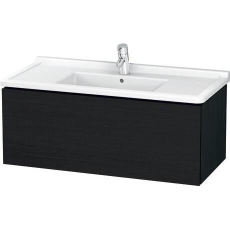 Duravit L-Cube 40" x 16" x 18" Oak Black Wall-Mount Vanity Unit (LC616601616)