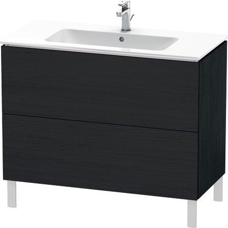 Duravit L-Cube 40" x 28" x 19" White Two Drawer Floorstanding Vanity Unit (LC662701616)