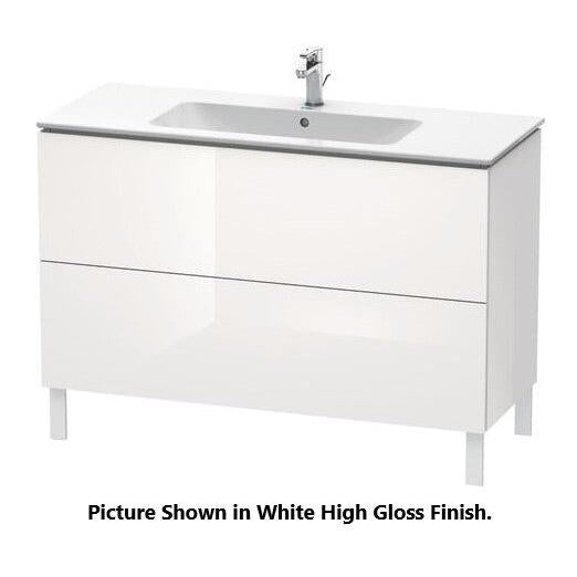 Duravit L-Cube 48" x 28" x 19" Cappuccino Two Drawer Floorstanding Vanity Unit (LC662808686)