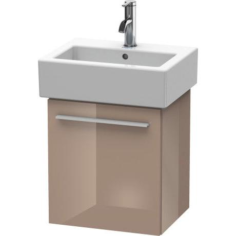Duravit X-Large 16" x 17" x 13" Cappuccino Finish One Door Wall-Mounted Vanity Unit (XL6209L8686)