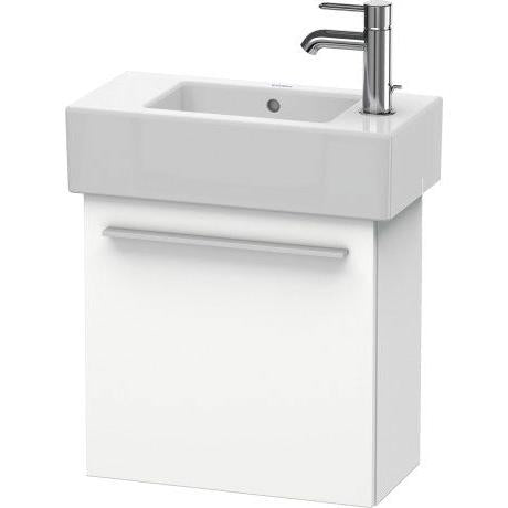Duravit X-Large 18" x 17" x 9" White Finish One Door Wall-Mounted Vanity Unit (XL6208L1818)