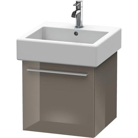 Duravit X-Large 18" x 18" x 17" Flannel Gray Finish Wall-Mounted Vanity Unit (XL604308989)