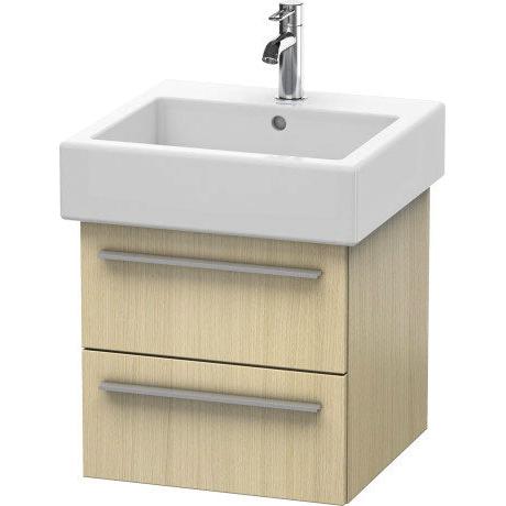 Duravit X-Large 18" x 18" x 17" Mediterranean Oak Finish Wall-Mounted Vanity Unit (XL634307171)