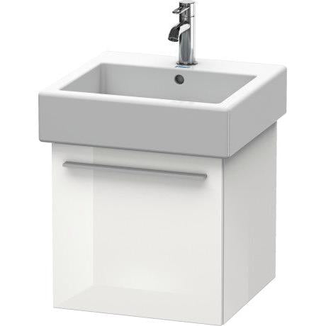 Duravit X-Large 18" x 18" x 17" Walnut Dark Finish Wall-Mounted Vanity Unit (XL604302121)
