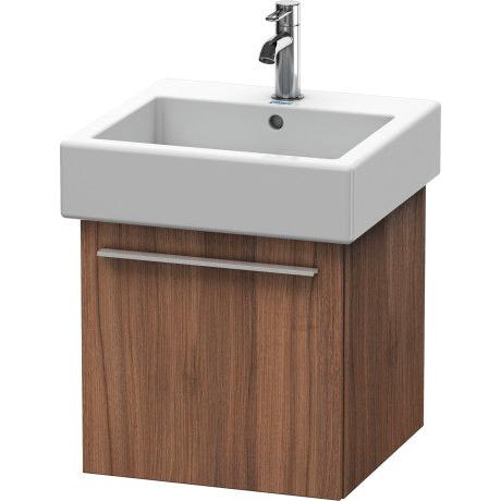 Duravit X-Large 18" x 18" x 17" Walnut Finish Wall-Mounted Vanity Unit (XL604307979)