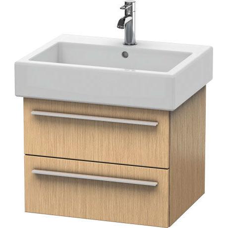 Duravit X-Large 22" x 18" x 17" Brushed Oak Finish Wall-Mounted Vanity Unit (XL634401212)