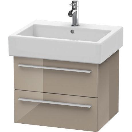 Duravit X-Large 22" x 18" x 17" Cappuccino Finish Wall-Mounted Vanity Unit (XL634408686)