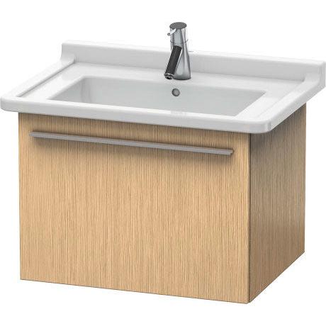 Duravit X-Large 24" x 18" x 18" Brushed Oak Finish Wall-Mounted Vanity Unit (XL605601212)