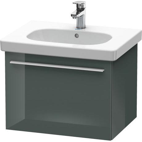 Duravit X-Large 24" x 18" x 18" Dolomite Gray Finish Wall-Mounted Vanity Unit (XL605103838)