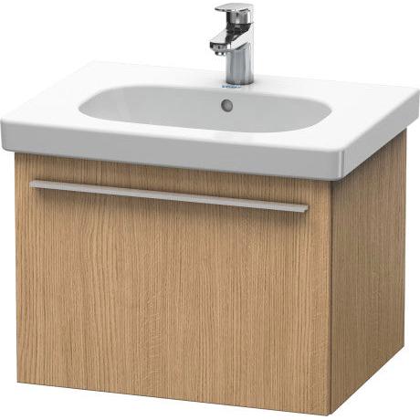 Duravit X-Large 24" x 18" x 18" European Oak Finish Wall-Mounted Vanity Unit (XL605105252)