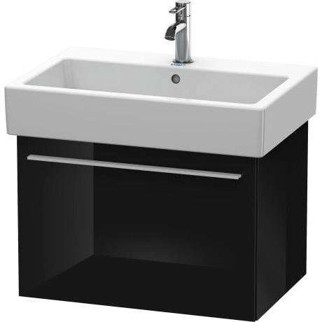 Duravit X-Large 26" x 18" x 17" Black Finish Wall-Mounted Vanity Unit (XL604204040)