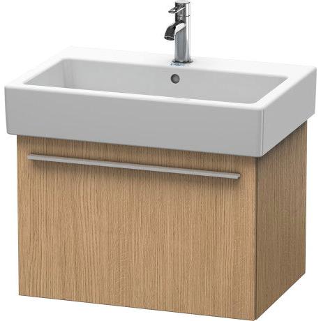 Duravit X-Large 26" x 18" x 17" European Oak Finish Wall-Mounted Vanity Unit (XL604205252)