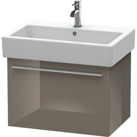 Duravit X-Large 26" x 18" x 17" Flannel Gray Finish Wall-Mounted Vanity Unit (XL604208989)