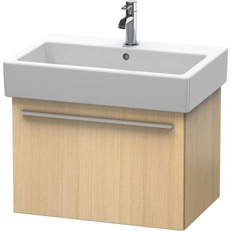 Duravit X-Large 26" x 18" x 17" Mediterranean Oak Finish Wall-Mounted Vanity Unit (XL604207171)