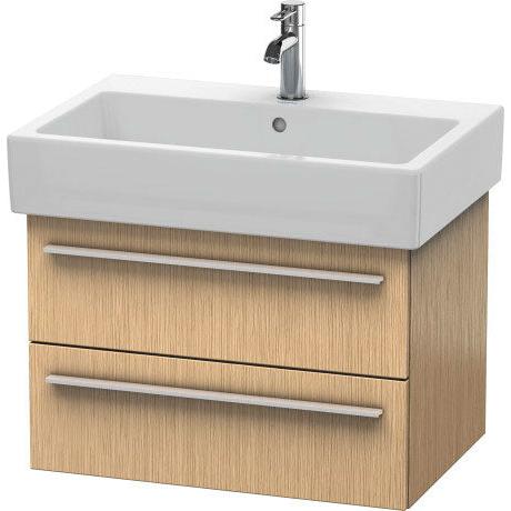 Duravit X-Large 26" x 18" x 17" Walnut Finish Wall-Mounted Vanity Unit (XL634201212)