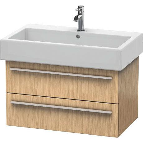 Duravit X-Large 30" x 18" x 17" Brushed Oak Finish Wall-Mounted Vanity Unit (XL634501212)