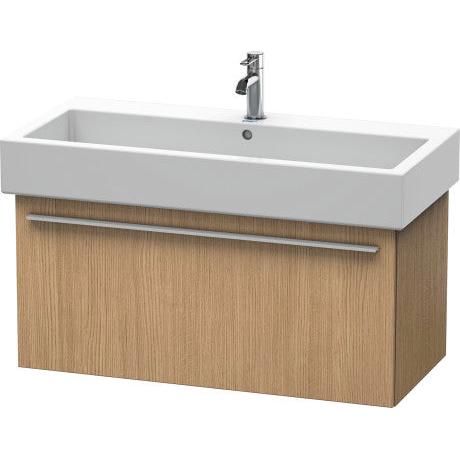 Duravit X-Large 30" x 18" x 17" European Oak Finish Wall-Mounted Vanity Unit (XL604505252)