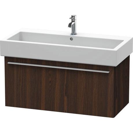 Duravit X-Large 30" x 18" x 17" Walnut Brushed Finish Wall-Mounted Vanity Unit (XL604506969)