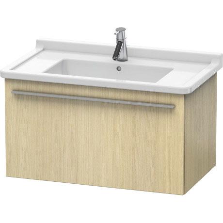 Duravit X-Large 31" x 18" x 18" Mediterranean Oak Finish Wall-Mounted Vanity Unit (XL605707171)