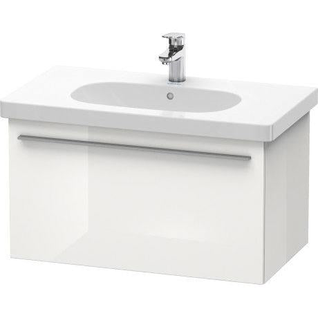 Duravit X-Large 31" x 18" x 18" White Finish One Drawer Wall-Mounted Vanity Unit (XL604808585)