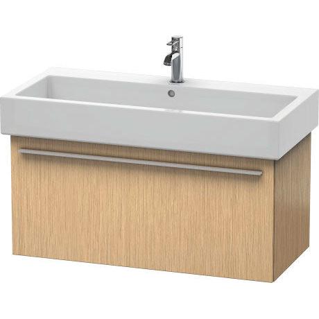 Duravit X-Large 37" x 18" x 17" Brushed Oak Finish Wall-Mounted Vanity Unit (XL604601212)
