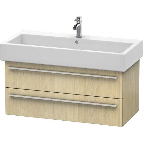 Duravit X-Large 37" x 18" x 17" Mediterranean Oak Finish Wall-Mounted Vanity Unit (XL634607171)