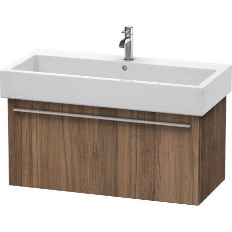 Duravit X-Large 37" x 18" x 17" Walnut Finish Wall-Mounted Vanity Unit (XL604607979)